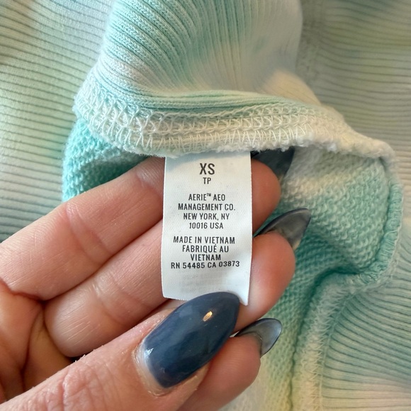 Aerie Oversized Tie-Dye Hoodie Size XS - Picture 7 of 10